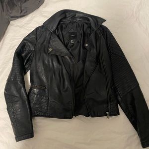 Faux Leather Jacket